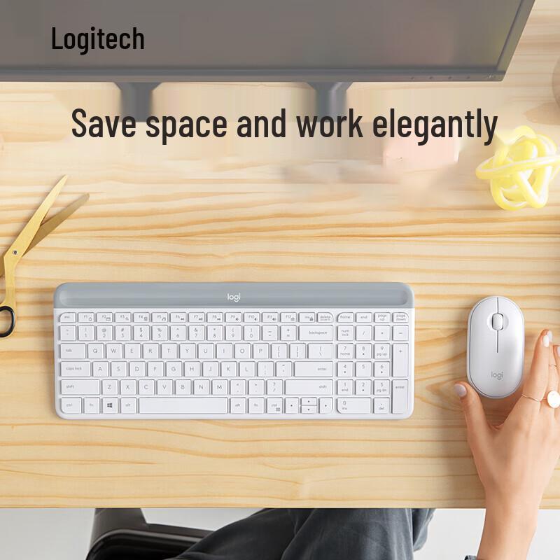 Logitech MK470 Slim Wireless Keyboard and Mouse Combo