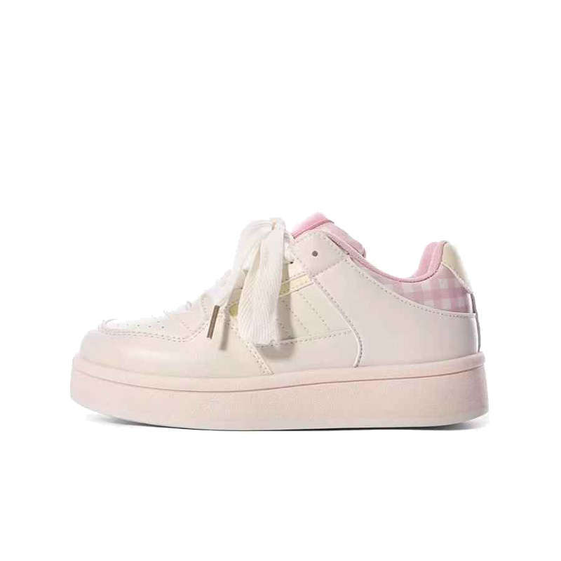 Original student platform casual sports board shoes women's 2025 spring and summer new versatile Korean niche white shoes