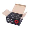 Qixing 10ml Automatic Stamp Ink Pad for Accounting and Teaching - Red, Blue, Black Ink