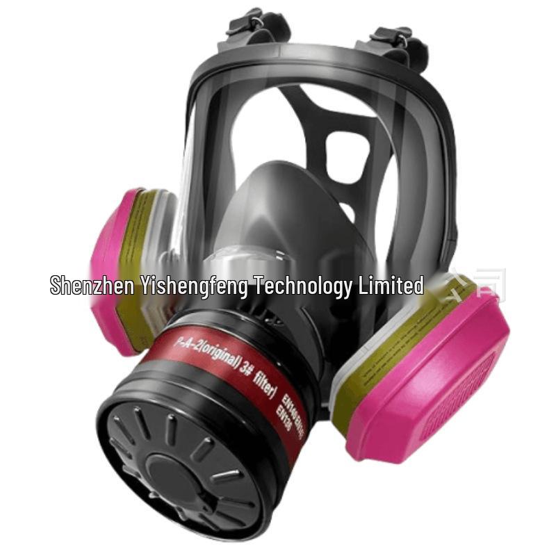 Full Face Respirator Mask for Paint, Chemical, & Pesticide Protection