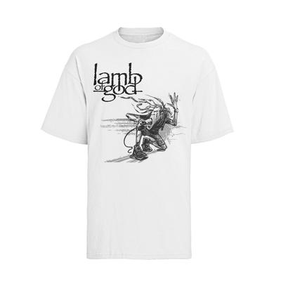 LAMB OF GOD USA Band Rock Anni '90 concerto Maglietta da uomo Cotone