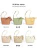 Spring 2024 Women's Genuine Leather Shoulder Crossbody Bag - Trendy Small Square Underarm Handbag