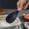 Cooking Stainless Steel Handle Dinnerware Silicone Rice Paddle Rice Scoop Kitchen Spoons Spatula