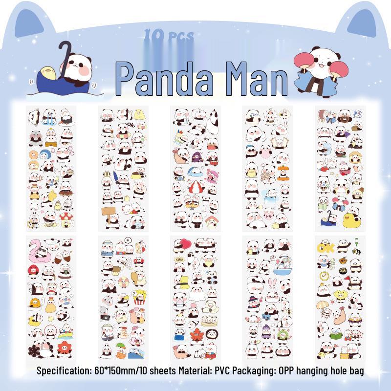 Pet Planet Cute Cartoon Children's Waterproof Sticker Pack
