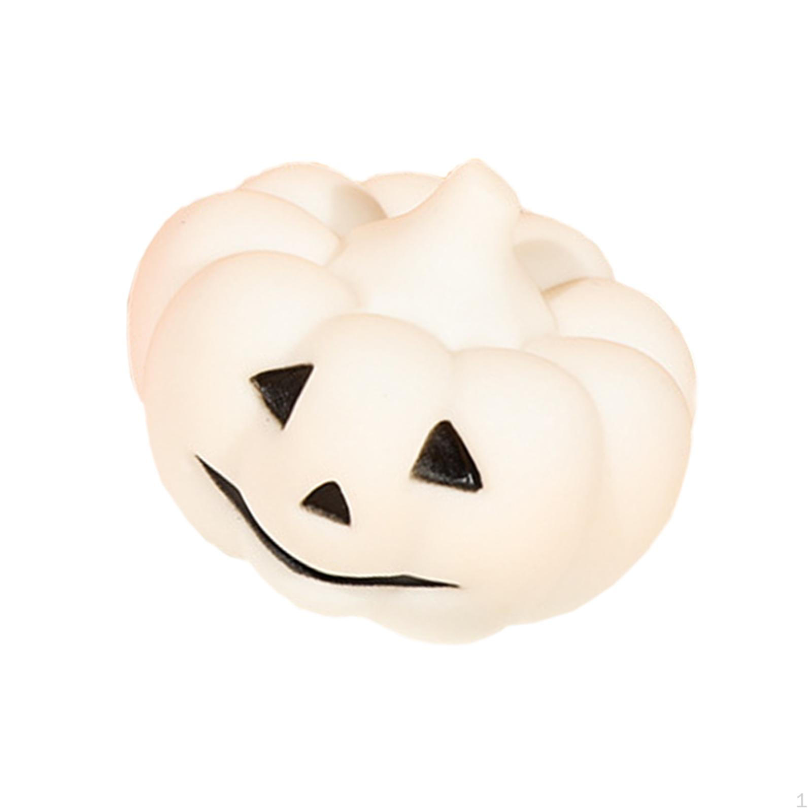 

Очаровательный тыквенный светодиодный ночник для праздничного домашнего декора белый