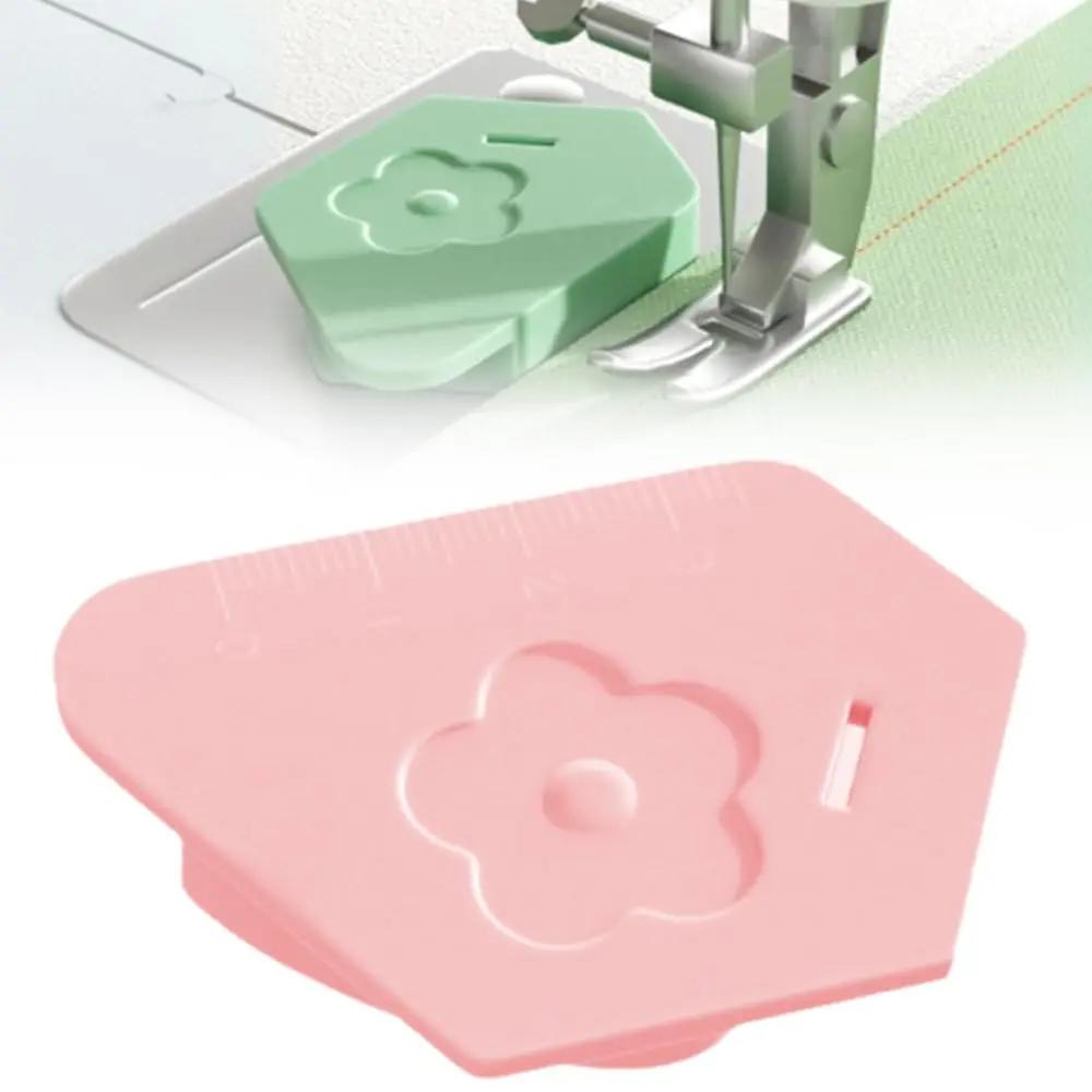 

Магнитная направляющая для шва с измерительной шкалой-линейкой, набор для шитья, коробка для аксессуаров, инструменты для выравнивания для швейных машин, принадлежности розовый