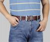 [JingHao] Men's Plus Size Belt, Genuine Leather Belt, Stylish Casual Jeans Belt, Work Belt in Brown & Black, Regular and Large Sizes 105-160cm (3XL