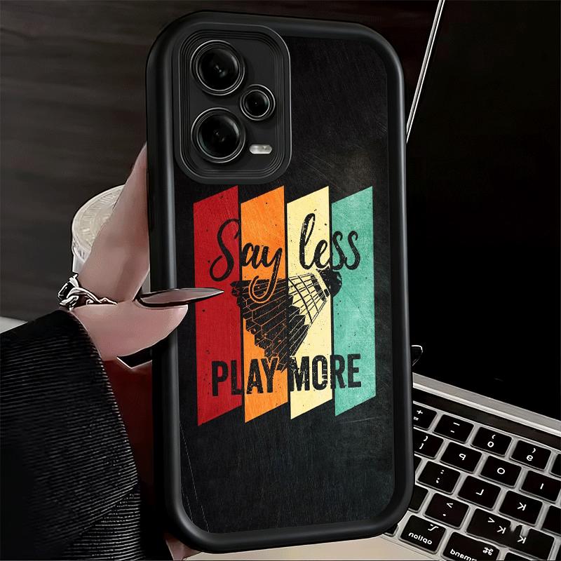 Badminton Sport Soft Phone Case for Xiaomi Redmi Note 15 14 13 12 11 Pro Plus 10S 11S 4G 11T 5G Shell Silicone Funda