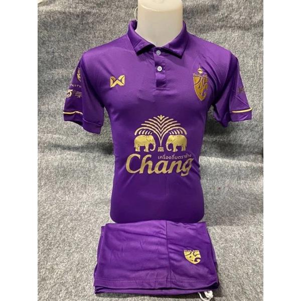 THAILAND Football Soccer Polo Vintage Shirt National Unisex Men Women Training JERSEY Print Quick Dry Short Sleeve Uniform Elephant Badge Logo