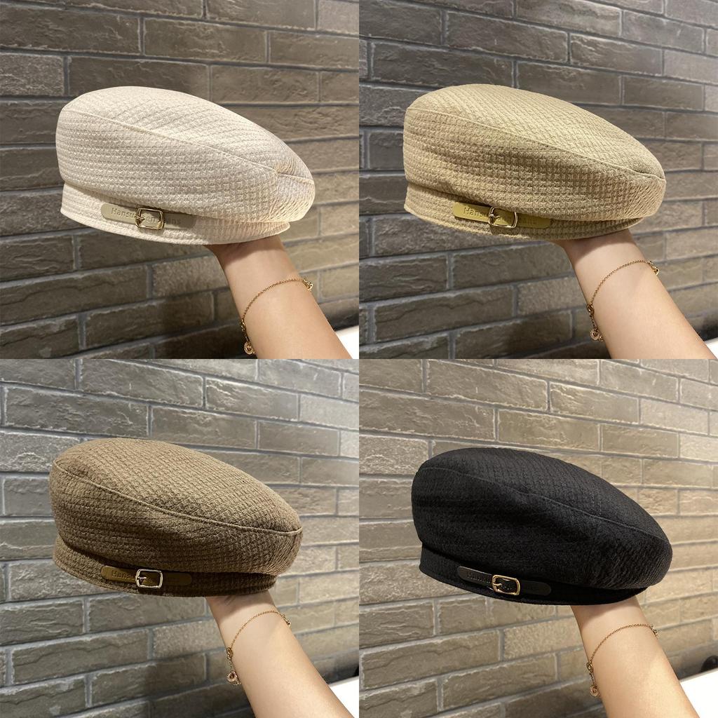 British Retro Beret Hat For Women With Warmth And Style For Autumn Winter Fashion