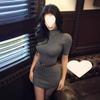 Royal Sister Spice Girl Pure Desire Wind Hip-wrapped Gray Dress Women's Semi-turtleneck Design Sense Slim Fit and Thin Half-sleeved Short Skirt
