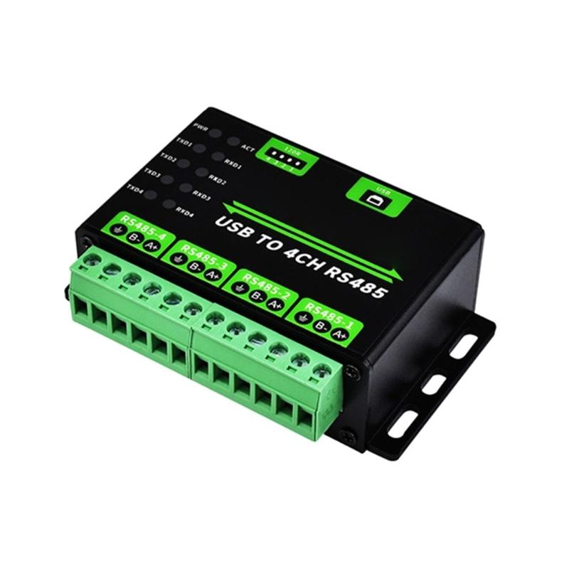 

HighSpeed USB to 4 Way RS485 Converter Support Multi Systems for Industrial Control Data Collections,Instrumentations 1
