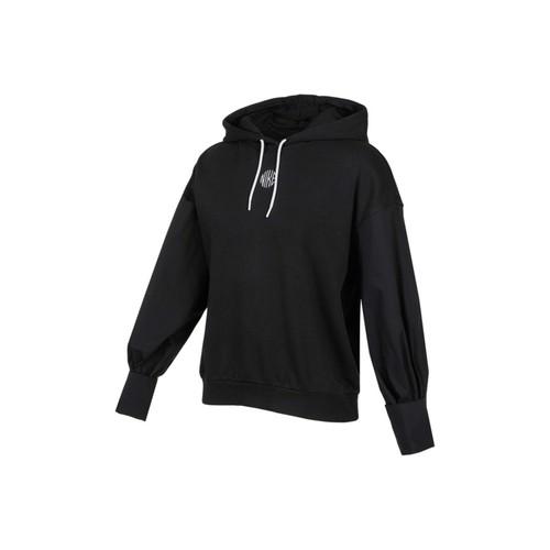 Nike Спортивная толстовка с вышитым логотипом для женщин Черная EU XL