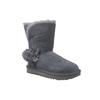 UGG Classic Mini Sheepskin Warm Durable Mini Pendant Plush Mid-Calf Snow Boots Women Boots Blue Gray 1103765-GYS