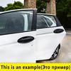 Carbon Fiber Door Handle Cover Catch Trim Car Set Stickers Accessories for Toyota Yaris Vitz XP90 2006 2007 2008 2009 2010 2011