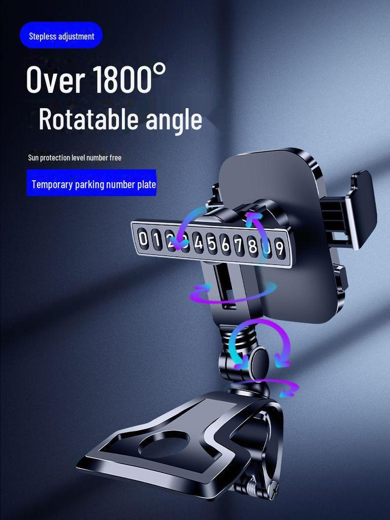 Universal 2025 Metal Car Phone Holder for Central Control Panel