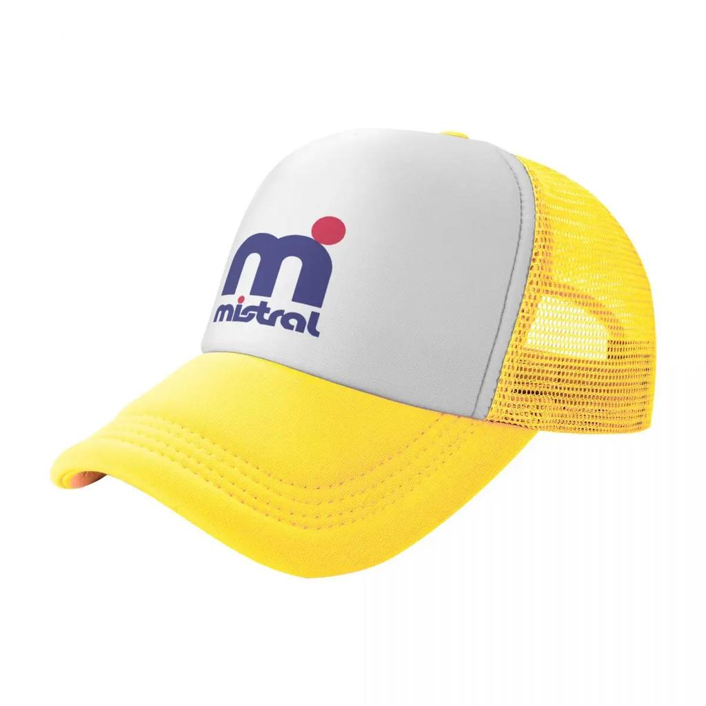 Mistral Logo Baseball Cap Luxury  Hats for Men Bobble Hat Trucker  S For Men Womens