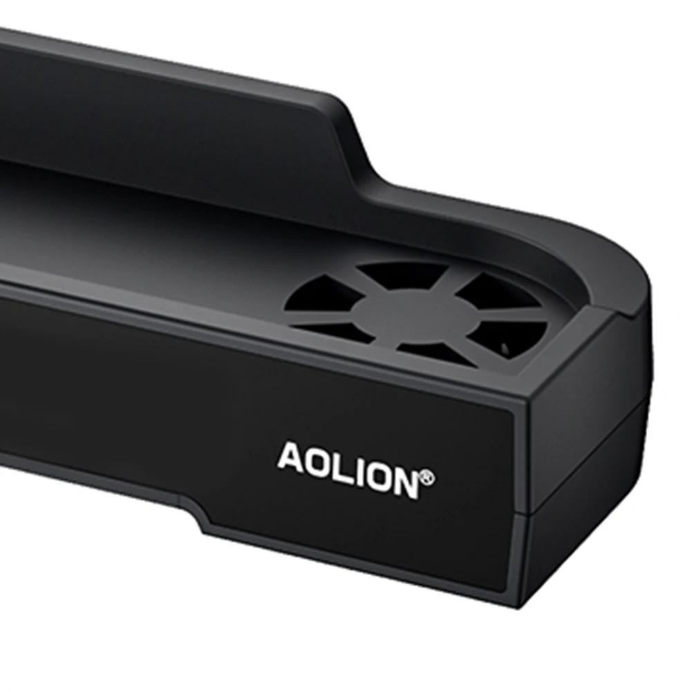 For NS2 Host Cooling Fan Base Wall Mount Game Console Base Radiator RGB Portable Heat Sink Support Wall Hanging Bracket