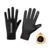 Polar Fleece Gloves, Non-Slip, Thickened, Fleece-Lined, Warm, for Cycling, Winter Driving, Cold-Proof, Windproof, Waterproof, Touch Screen