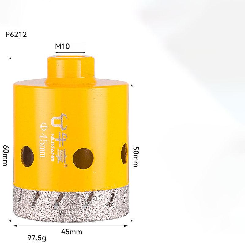 M10 Thread Angle Grinder Glass Ceramic Hole Opener Drill Bit 20-50mm Dry Vacuum Hand Grinder for Ceramic Tile Granite Marble