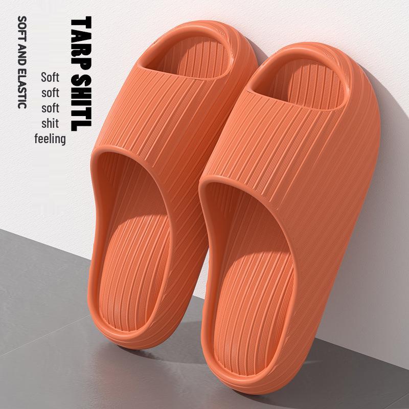 Unisex EVA Bath Slippers: Anti-Slip, Wear-Resistant, Thick-Soled for Indoor Summer Use