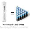 Bonai piles aaa rechargeables 1100mah ni-mh lot de 8