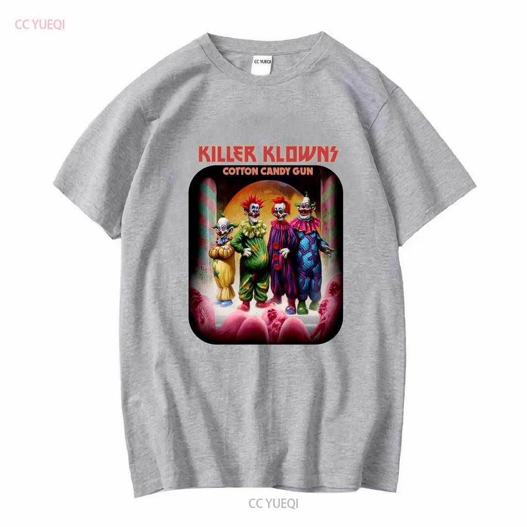 Killer Klowns from Outer Space Movie T Shirt size Small long or short sleeves vintage Washed Casual Unisex fashion