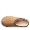 BEARPAW Martis Dicke Echte Flauschige Kaffee-Slipper, Sohle, Wasserabweisend, Schmutzabweisend, Leder, Warm, (Vereist, 22,0 cm)