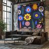 Bohemian Tapestry Wall Hanging Aesthetic Room Decor Nature Forest Tree Pattern Home Textile Dorm Room Decor Gift Large Wall Art