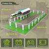 Mould King 12040 Italian Marconi Express Light Rail Train Model Building Block Remote Control and App Dual Diesel Locomotive Train Model for Kids Kit,