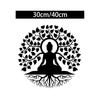 Zen Art Wall Decor Spiritual Wall Decor Religious Wall Decor Gifts Black Buddha