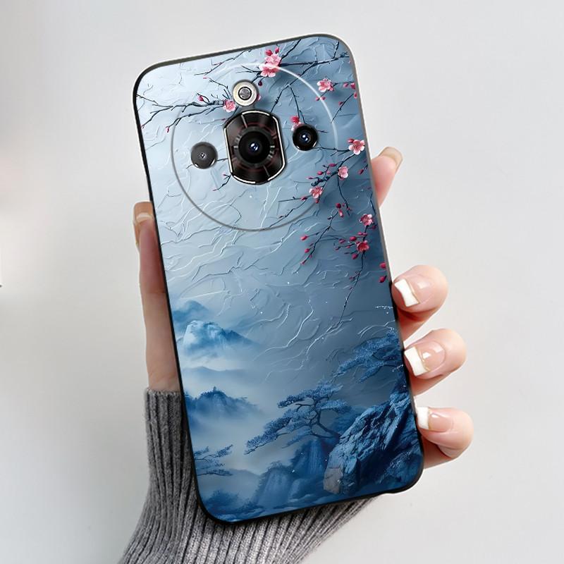 Cute Cartoon Case For ZTE Nubia Focus Pro 5G Capa Printing Shell Protective Cover Coque Soft Silicone Black Casing Fundas