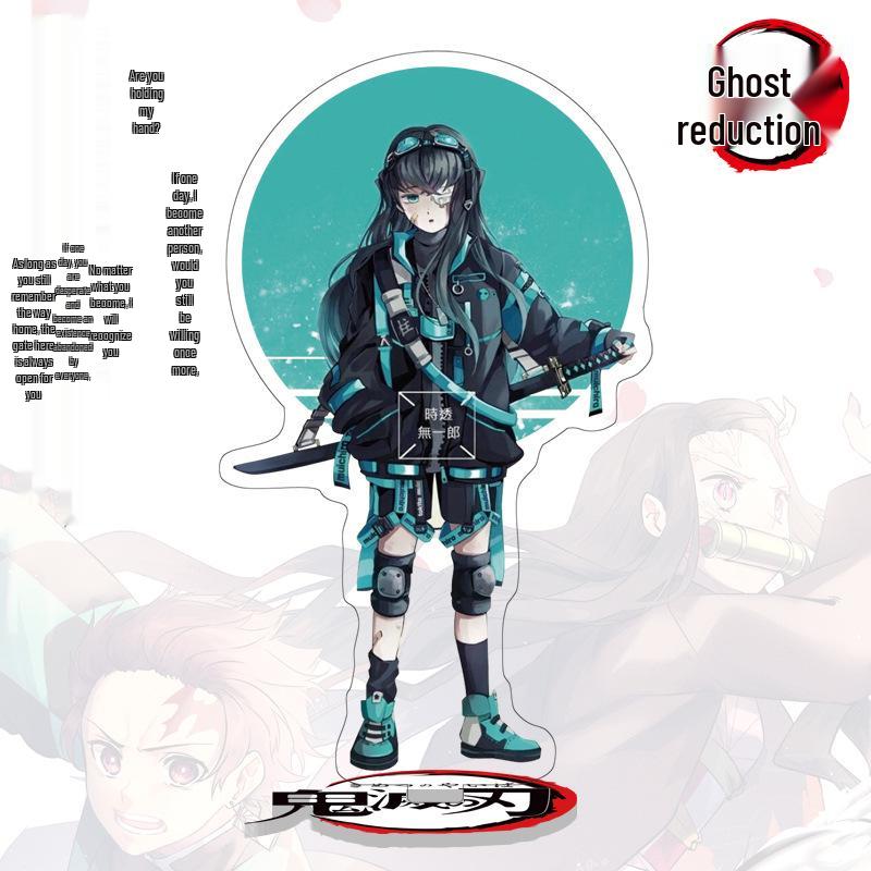 

Клинок, що розсікає демонів 40-1 Великий акриловий стенд: Колекційна фігурка Тандзіро та Незуко 16cm HD Double-sided