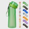 Scented 750ml Sports Water Bottle with Flavor Ring and Straw