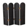 Miniature Room Divider Screen With Foldable Panel For 1:12 Doll House Scene Setting And Craft Model Collection Decors
