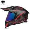 Full Face Motorcycle Helmet With Dual Visors Off-Road Rally Highway Riding Unisex All-Season ABS S M L XL