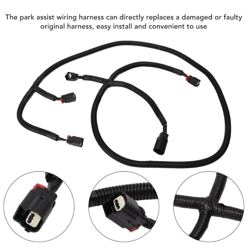 Engine Wiring Harness for 1500 2500 3500 Rear Reversing Assistant Harness 68031820AA Replacement Accessory