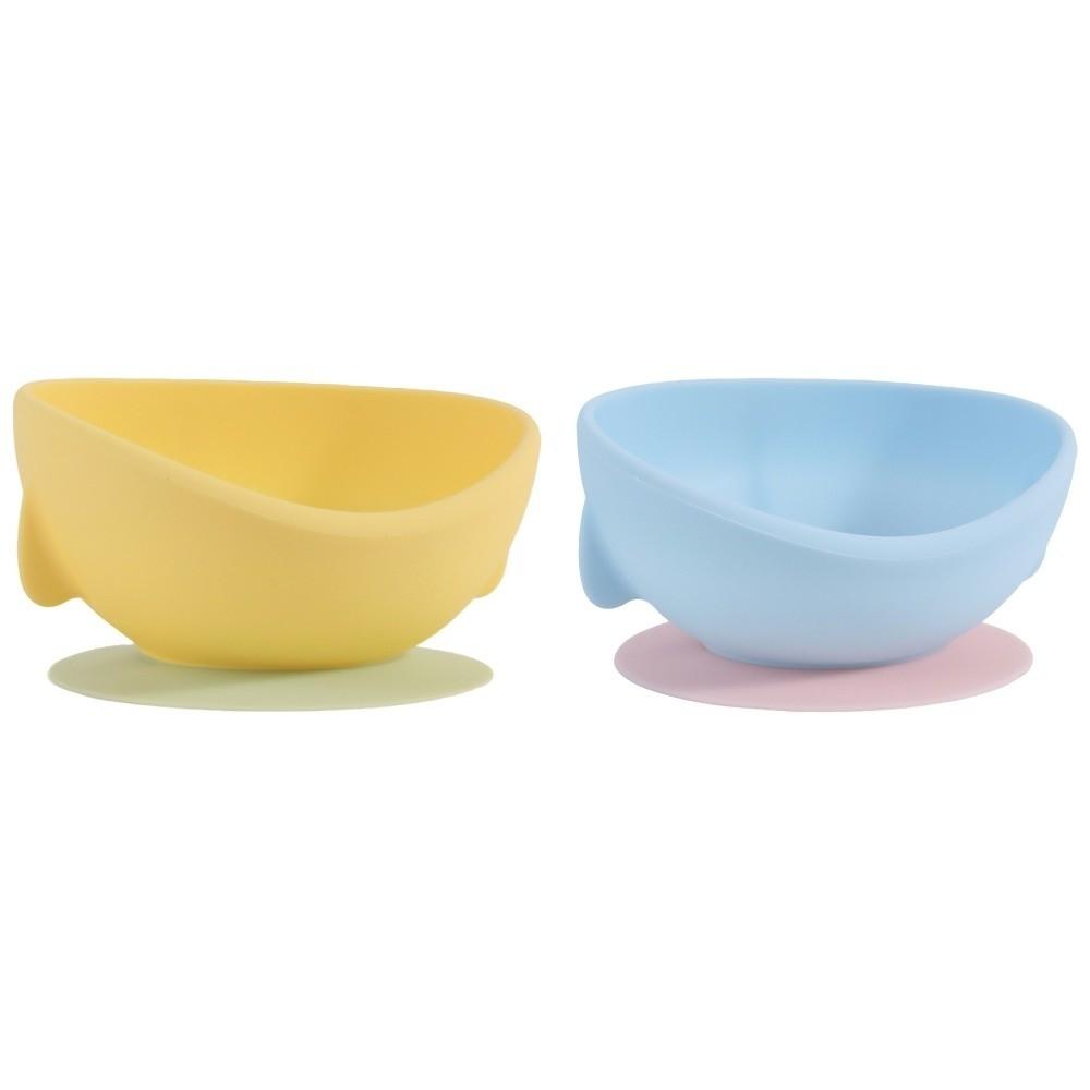 Creative Silicone Suction Cup Pet Bowl Stable Soft Slow Food Bowl Anti-spill Food-grade Cat Food Water Bowl For Cats