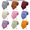 8cm Men Necktie Business Floral Ties Fashion Paisley Tie  Wedding