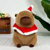 Festival Capybara Plush Toy Dress Up Capibara Fluffty Doll  Christmas Toy
