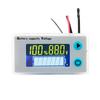 KeeYees Digital Voltmeter, Battery Level Indicator, Temperature Sensor, Built-in Buzzer,