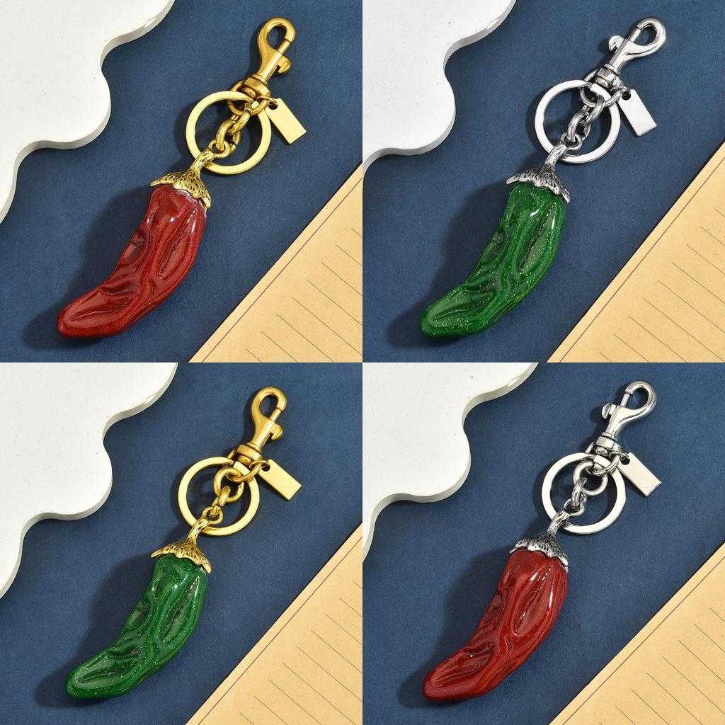 Small Kitchen Vegetable Pendant With Resin Material For Fashion Accessories