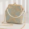 Elegant Pearl Chain Cheongsam Bag: Stylish Hanfu-Inspired Crossbody for Women