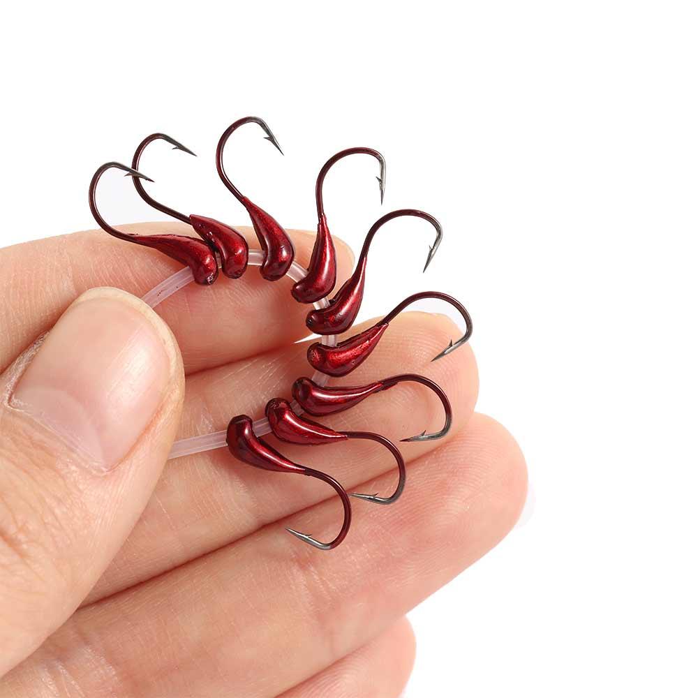 

Свинцовый крючок Красный червь Карп Рыболовные снасти Червь Личинка Рыболовный крючок Рыболовные крючки Перевернутая джиг-головка