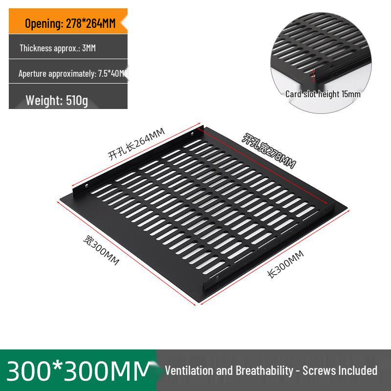 300mm Wide Aluminum Alloy Breathable Mesh Ventilation Hole for AC Exhaust, Windows, Wardrobes, and Cabinets