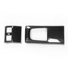 19year CRIDER Rear Cup Holder with Carbon Fiber Pattern Black Navigation Panel Is Used for Car Interior Decoration
