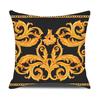 European Style Home Decorative Cushion Cover 18X18 Inches Geometric Printed Throw Pillowcase Baroque Decor Pillow Cover For Sofa