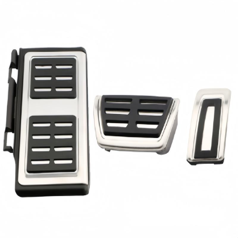 Stainless Steel Pedal Cover for Volkswagen VW Golf 7 8 GTi MK7 Polo A05 Passat B8 Skoda Kodiaq Rapid Octavia 5E 5F A7 2014-2023