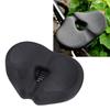 Oversized Bike Seat Cushion with Light Comfortable Soft Padded Breathable Bike Saddle Replacement for Mountain Folding Bike