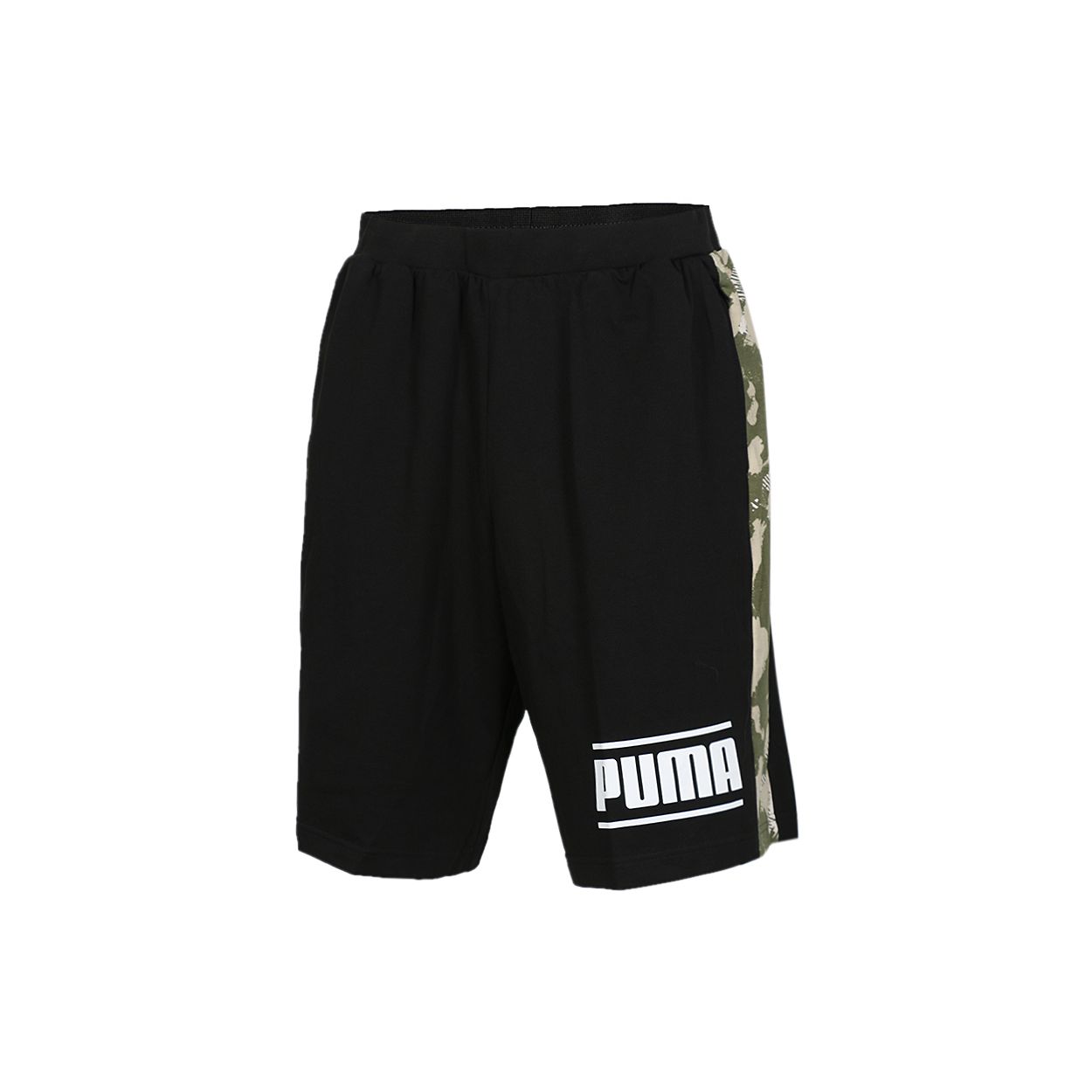 

Puma Camo Pack Breathable Running Shorts Men Bottoms Black 579555-01 S